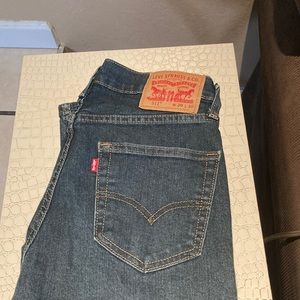 dark blue levis